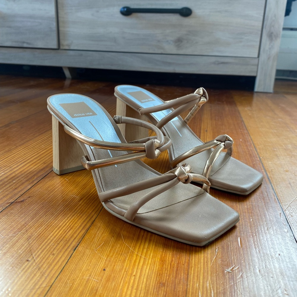 Nude Heeled Sandal